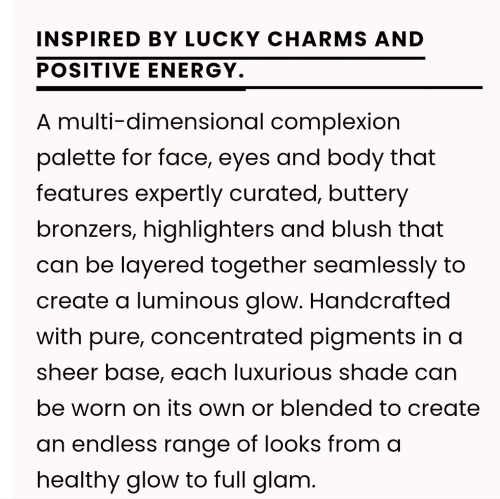 🆕 True + Luscious Lucky Glow Bronze and Highlight Palette